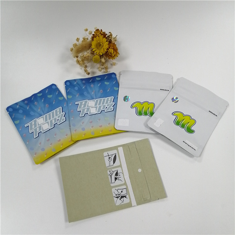 ธูปสมุนไพรถุง Ziplock นำกลับมาใช้ใหม่ได้ 1 กรัม 3.5g 7g ปิดผนึกด้วยความร้อน