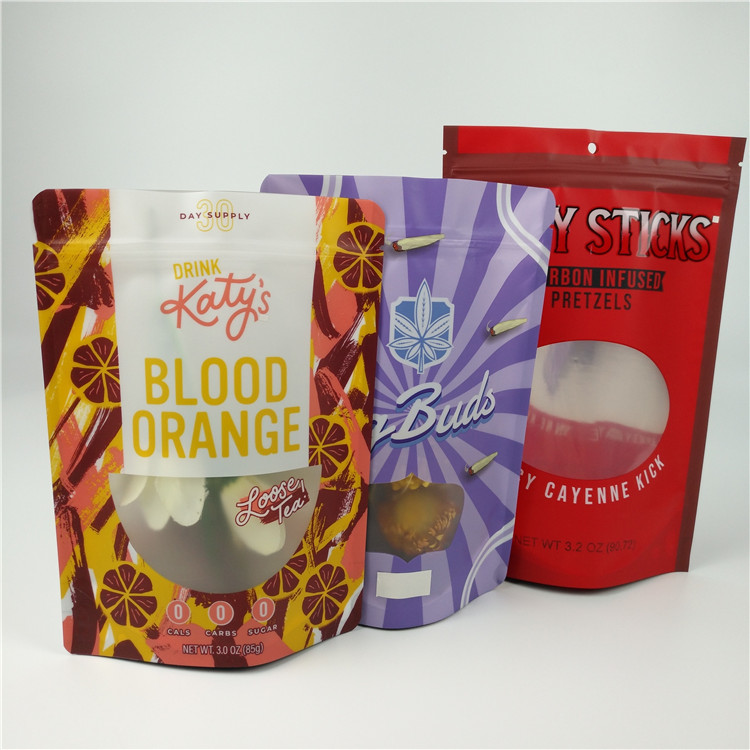 ออกจาก Ziplock Edibles Mylar Packaging Bag Gravure Printing