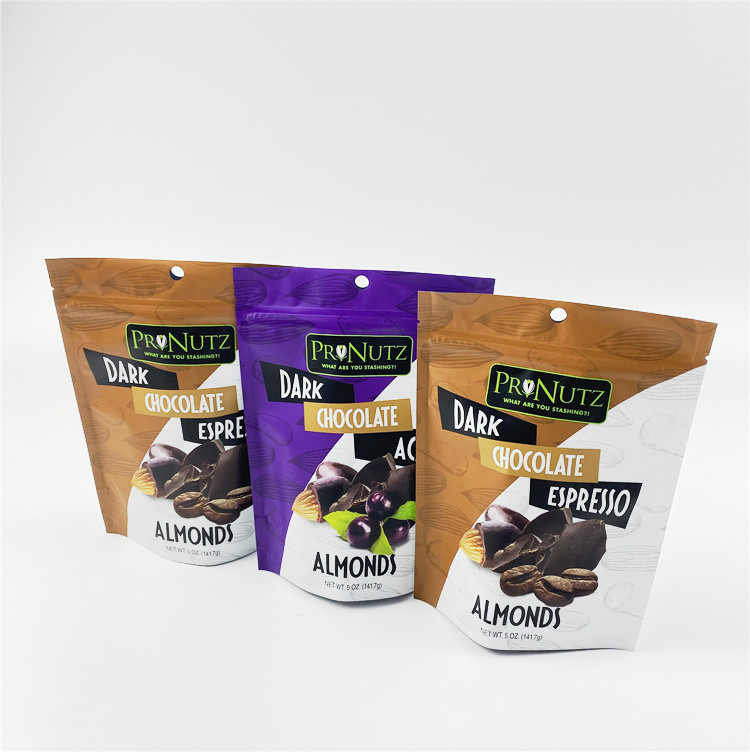 เวย์โปรตีน 250g VMPE CMYK Mylar Foil Mini Pouches