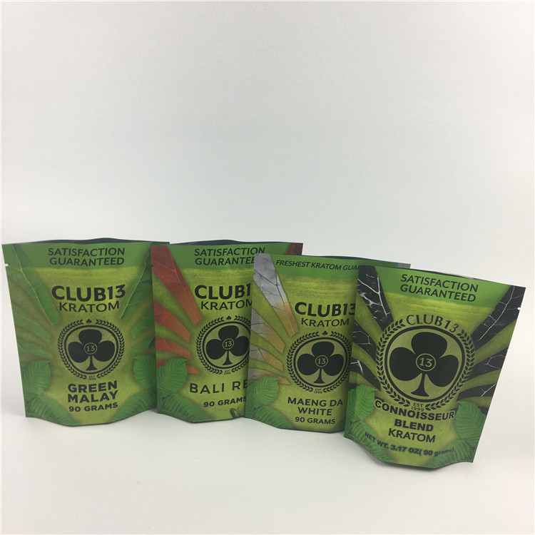 คุกกี้ใบยาสูบซิการ์ Ziplock ซองฟอยล์บรรจุกลิ่นหลักฐานเด็กหลักฐาน