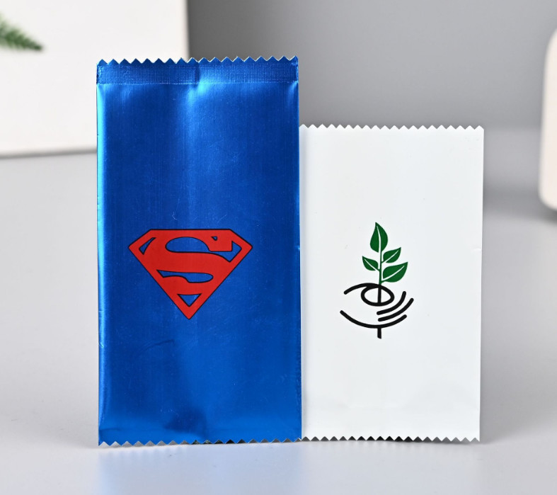 บิสกิตแคนดี้พลาสติกกลับถุงฟอยล์ปิดผนึกแบบกำหนดเองพิมพ์กลิ่นหลักฐาน