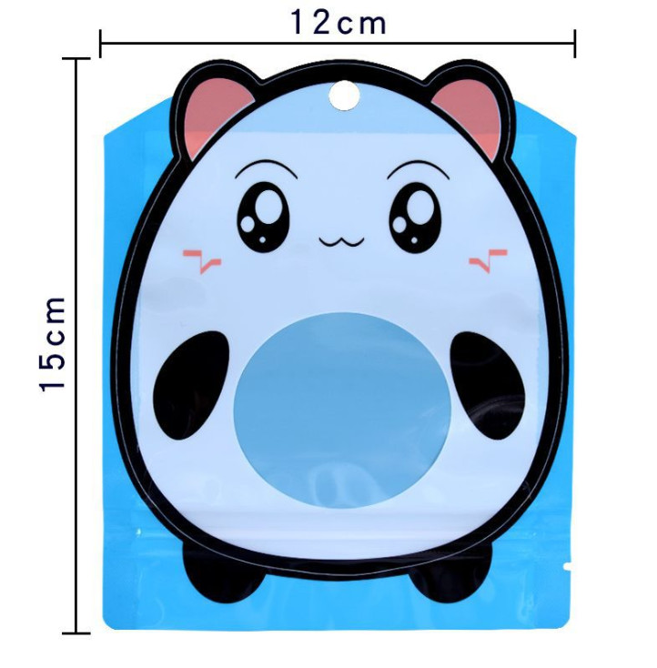 รูปร่างผิดปกติ 3 ด้านความร้อนปิดผนึกถุงพลาสติกกันกลิ่นสำหรับขนม