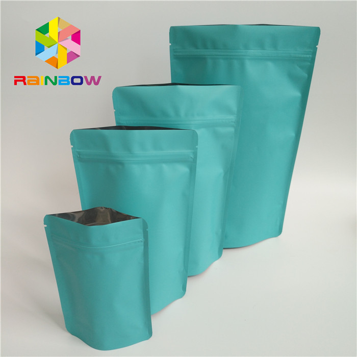 Matte Mylar Digital Printed Stand Up Pouches Moisture Proof พร้อมรอยฉีกขาด