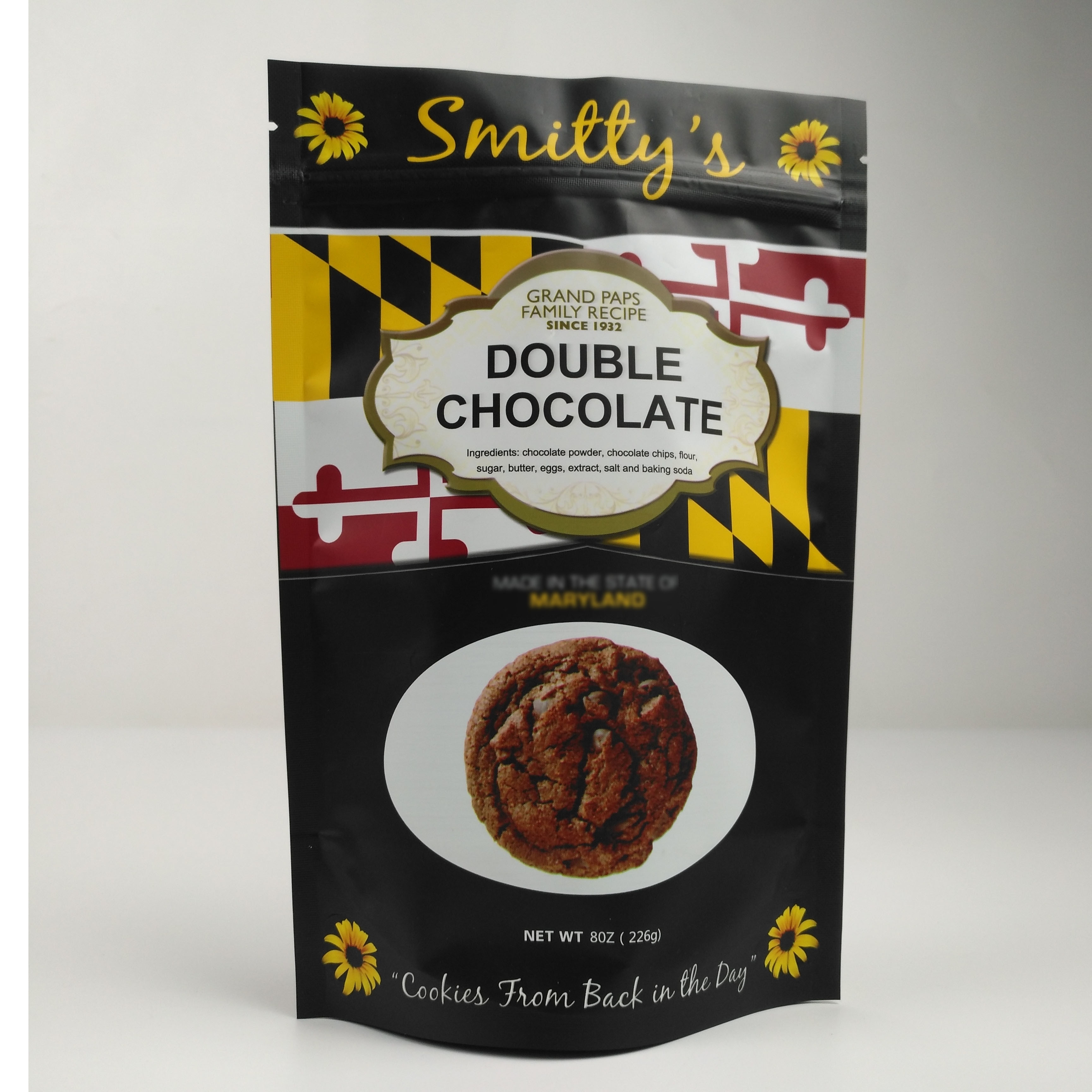 อลูมิเนียมฟอยล์ด้านที่เป็นมิตรกับสิ่งแวดล้อมยืนขึ้นถุง Ziplock สำหรับอาหารถั่ว