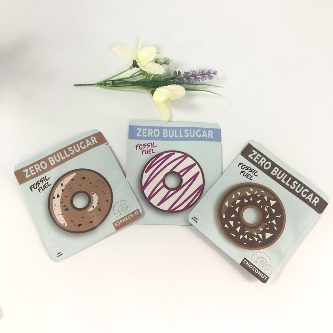 VMPET 120mic อลูมิเนียมฟอยล์ถุง Ziplock Smell Proof Mylar Bag