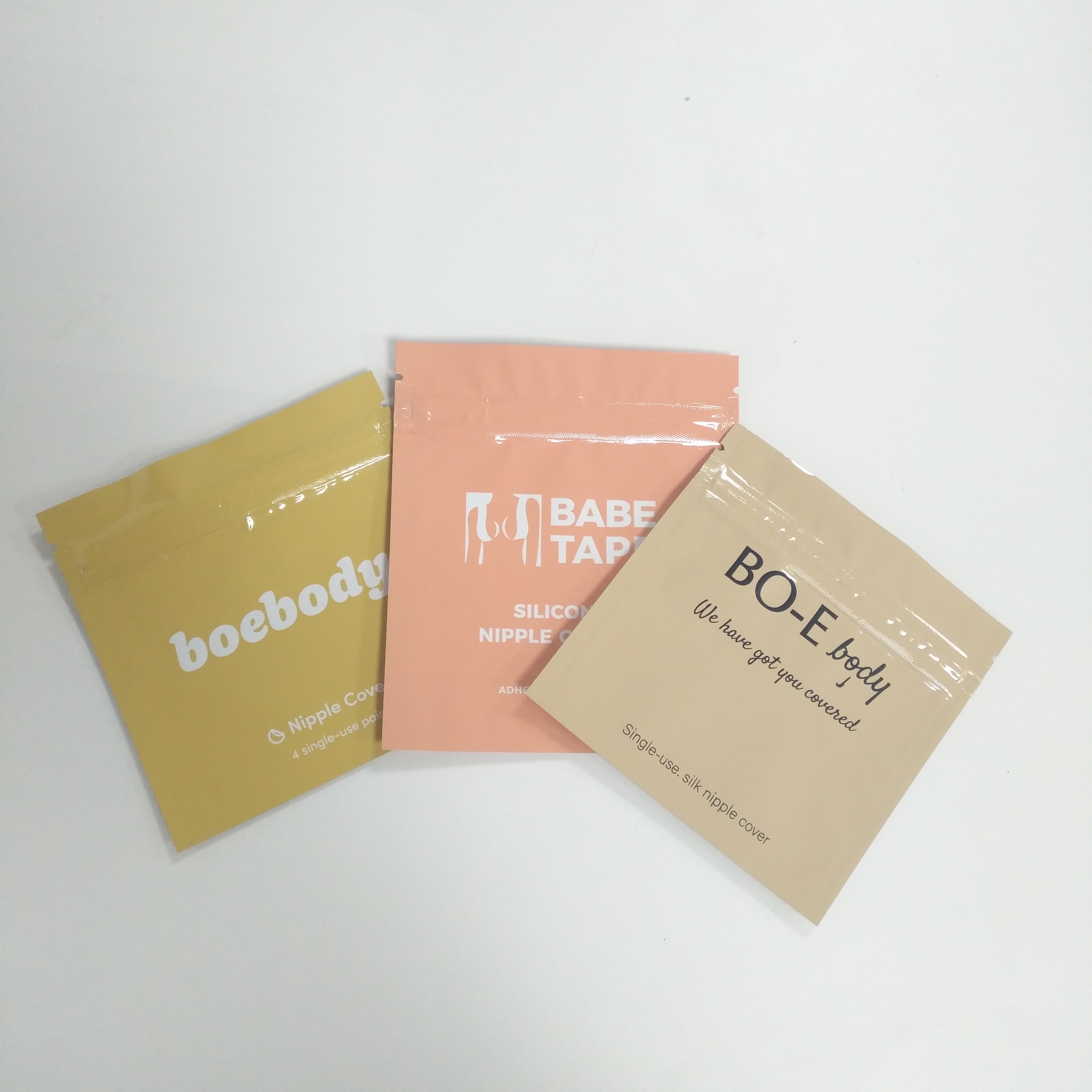 อาหารเกรด VMPET Mylar ถุงซีลสามด้าน SGS ผิวมันเงา