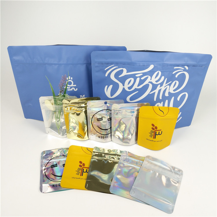 คุกกี้ดอกไม้กลิ่น Mylar ถุง Ziplock เด็กทนถุงวัชพืช