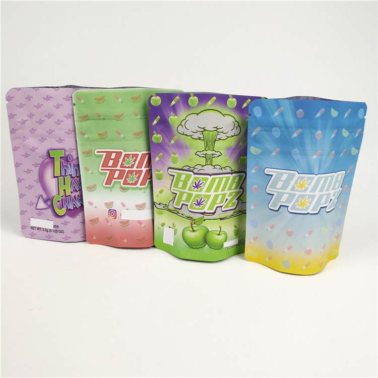 กลิ่นหลักฐานคุกกี้เครื่องเทศถุงพลาสติก Mylar อาหารยาสูบ