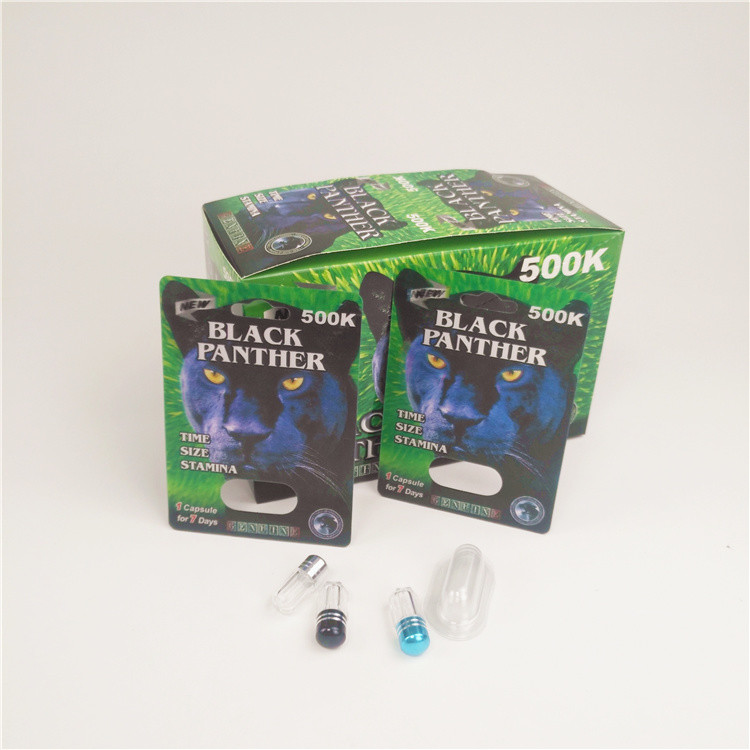 90mic Panther Sexual Pills การ์ด 3 มิติ Rhino 3K 7K Paper Cards