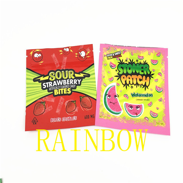 100mic CMYK 7g อลูมิเนียมฟอยล์ Mylar Bag กระเป๋า Flower Seed VMPET FDA