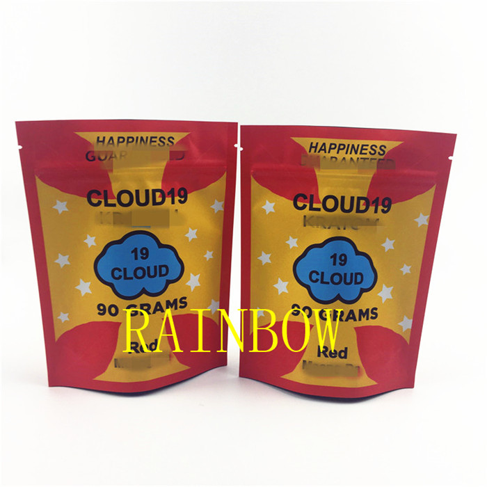 FDA 120mic พลาสติก Mylar Edibles ถุงคุกกี้ VMPET เมล็ดฟอยล์ถุงซิป