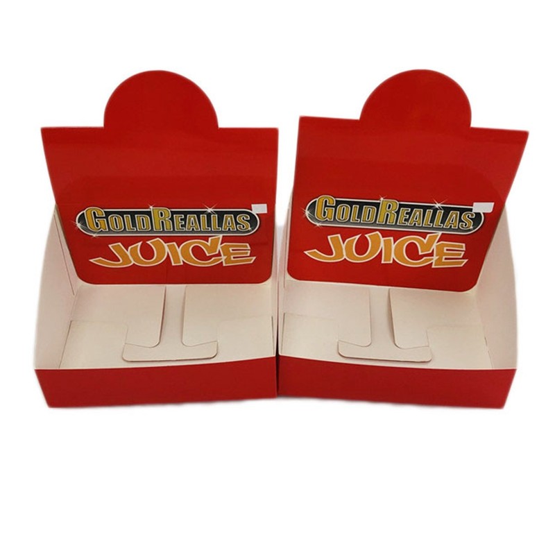 โลโก้ที่กำหนดเองเครื่องดื่มให้พลังงานกระดาษกล่องแสดงเคาน์เตอร์บาร์พลังงานแถบโปรตีนช็อคโกแลตกล่องบรรจุภัณฑ์