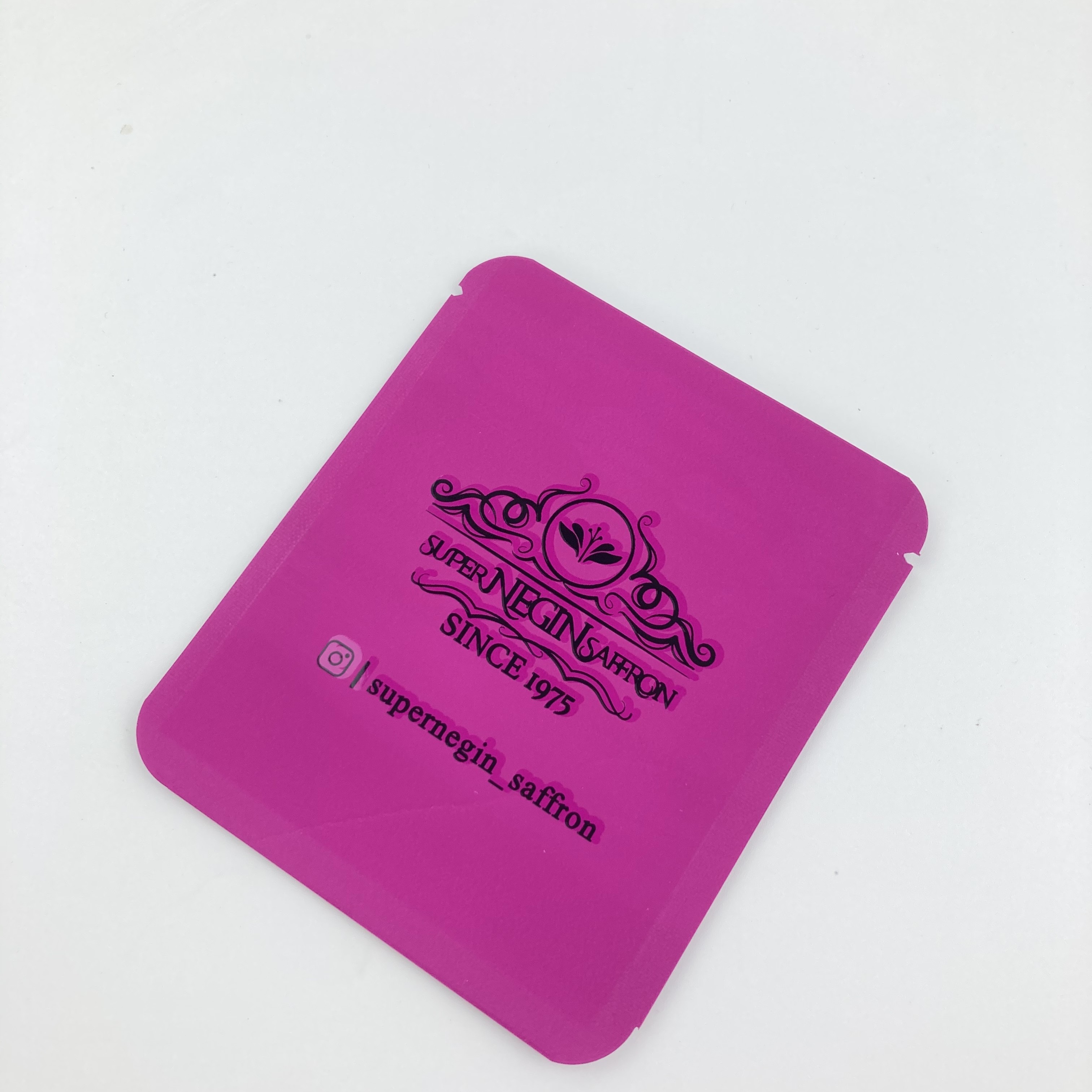 ถุงอาหารสำหรับหญ้าฝรั่นแห้ง หญ้าฝรั่นและชา 500 ชิ้นขั้นต่ำสำหรับบรรจุภัณฑ์แบบกำหนดเองถุงถั่วบรรจุภัณฑ์ถุง