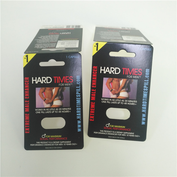 Pulp Moulding 3d Effect Sex Pills บรรจุภัณฑ์ Rhino 69 Man Blister Cards