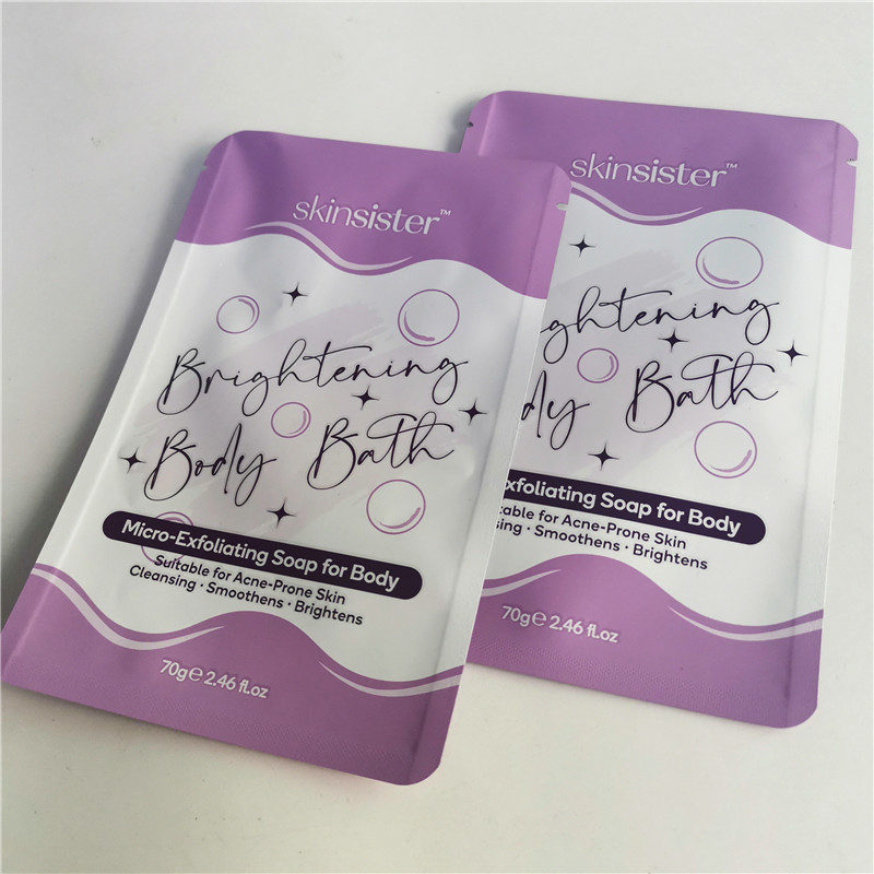 AL 0.7C 12C ถุงขนมลามิเนตผนึก SGS MPET เครื่องสำอางซิปกระเป๋า