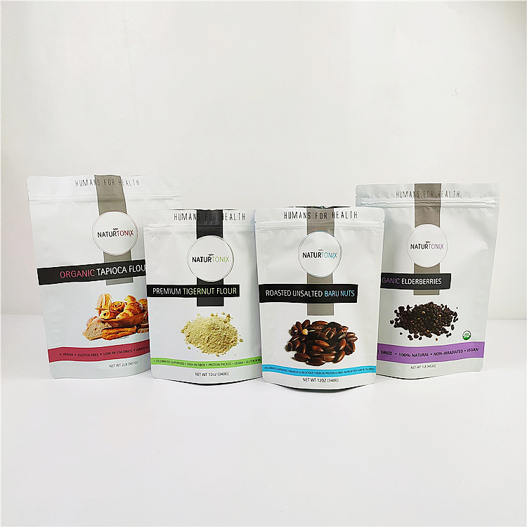 ถุง Ziplock อลูมิเนียมฟอยล์ CMYK ขนาด 200 มม. VMPET THC CBD บรรจุภัณฑ์