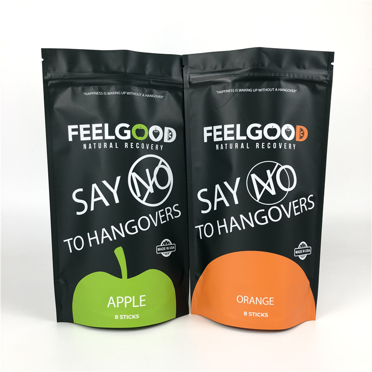 ที่กำหนดเองขายส่งที่กำหนดเองยืนขึ้นกระเป๋าชิปเครื่องเทศขนมขบเคี้ยวถั่วซิปบรรจุ Mylar ถุงพลาสติก