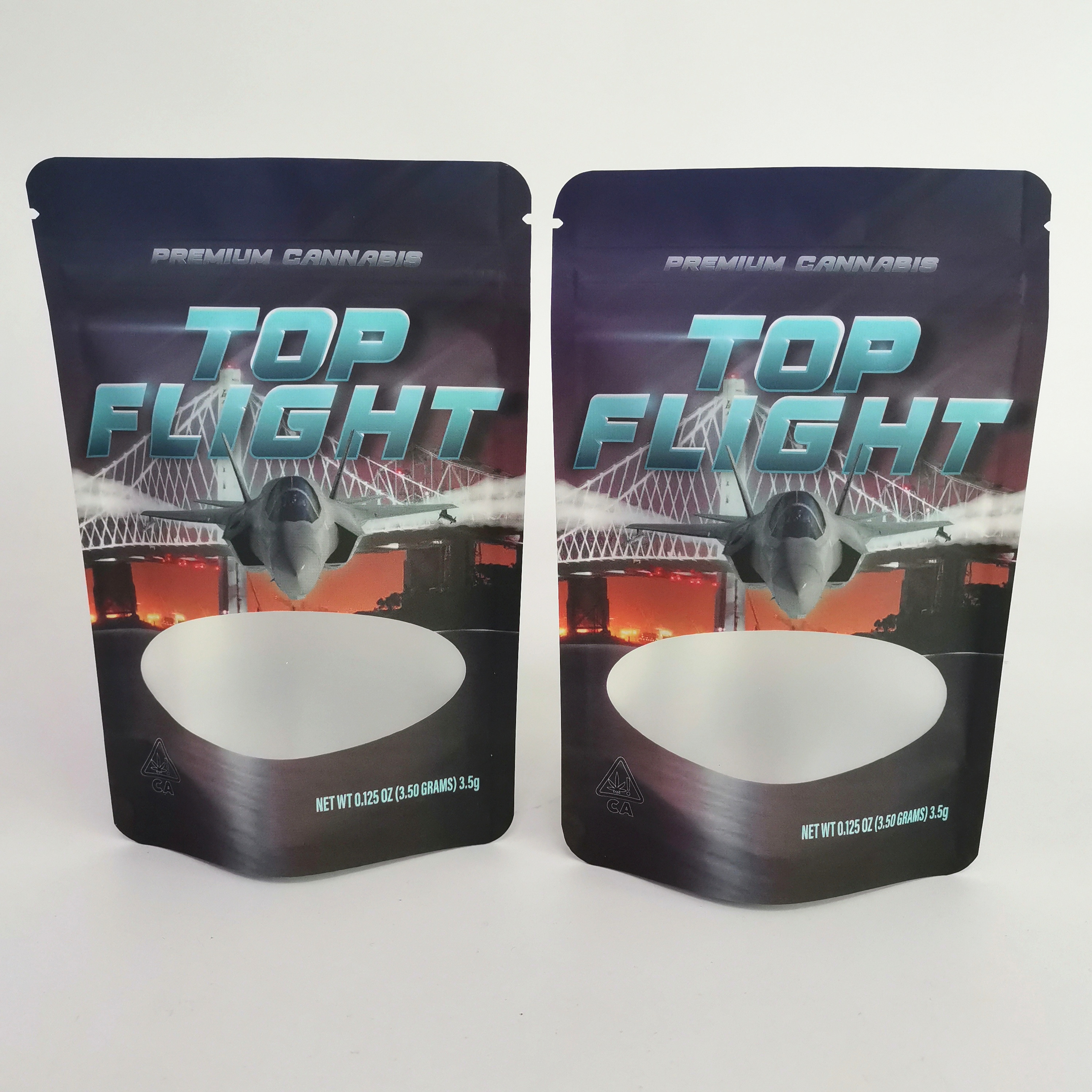 บรรจุภัณฑ์ธูปสมุนไพรลามิเนต Gusset พลาสติกปิดผนึกด้วยความร้อน Runtz