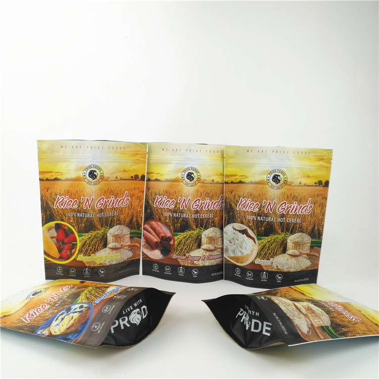 VMPET CPP Mylar Stand Up Pouch MOPP PE กันกลิ่น 240mic Doypack