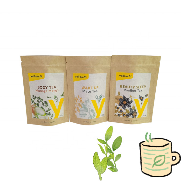 MOPP CMYK ถุง Ziplock แบบผนึก 200mic VMPET พลาสติก PVC CPE