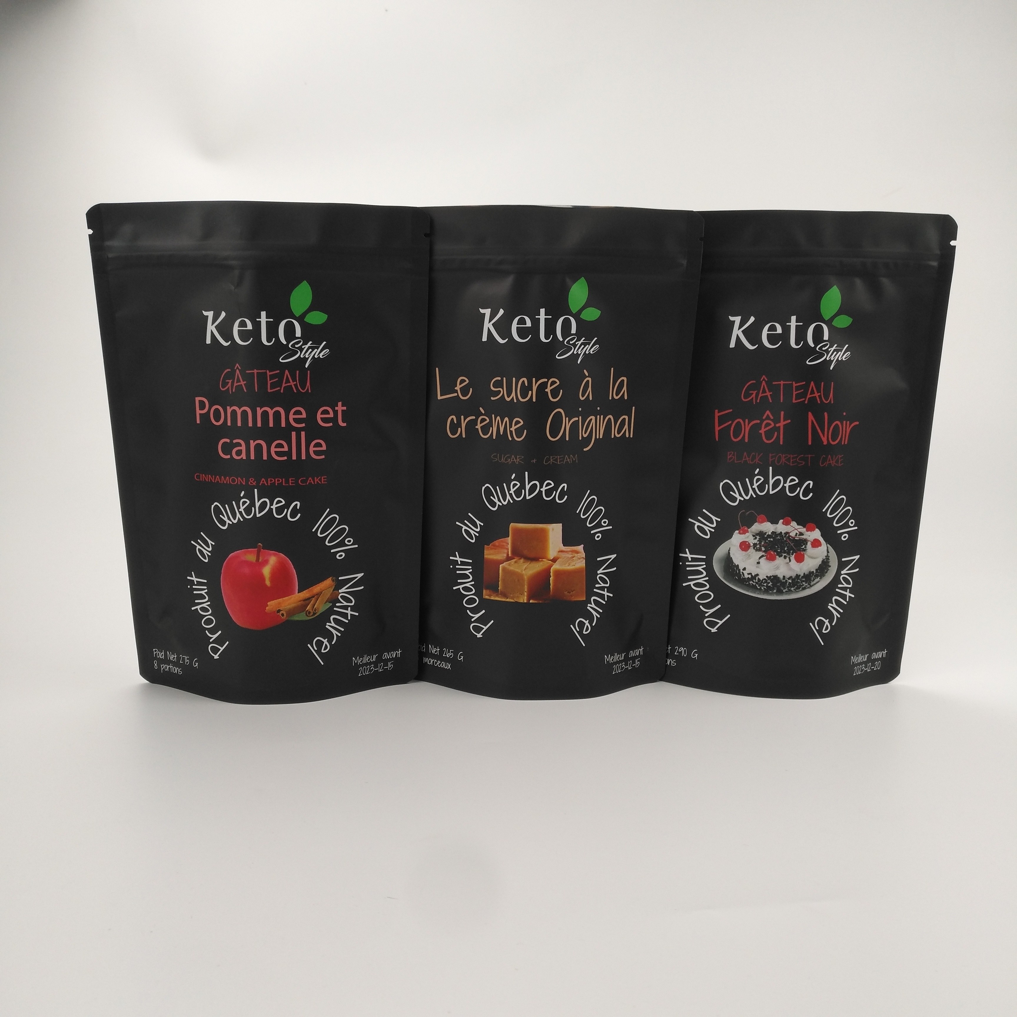 CMYK VMPET กระเป๋าซิปพลาสติกปิดผนึกด้วยตนเอง 110 ไมครอน AL CPP กระเป๋า Mylar กินได้