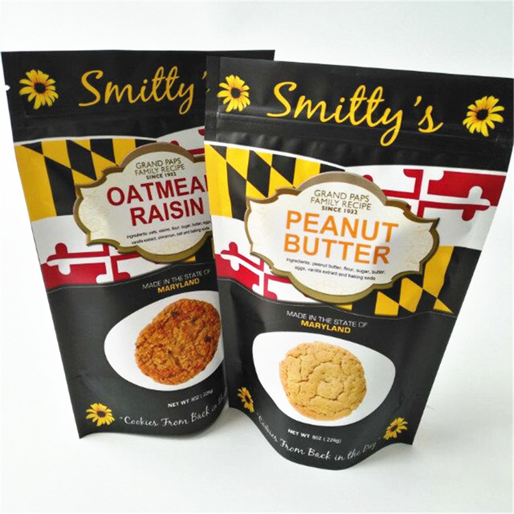 Snake Doypack Food Stand Up Pouches ถุงซิปพลาสติก CMYK MOPP 12C