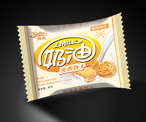 PET / VMPET / CPP คุกกี้ปิดผนึกด้านหลังบรรจุภัณฑ์ถุงขนมขบเคี้ยว