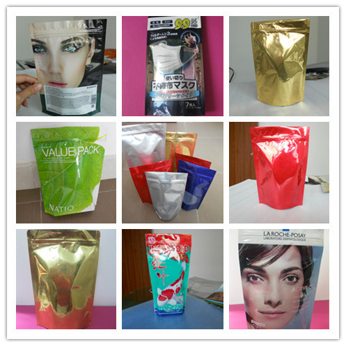 Ziplock Mylar บรรจุภัณฑ์ถุงบรรจุอาหารพร้อมพิมพ์รีไซเคิลได้ 100%