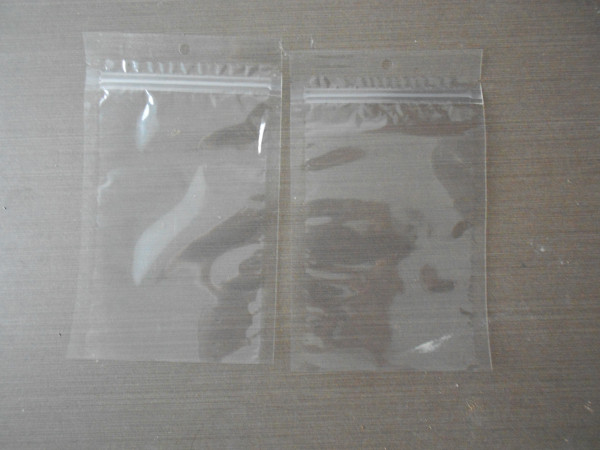 รีไซเคิลถุง Ziplock แบบโปร่งใสบรรจุภัณฑ์สำหรับอาหาร