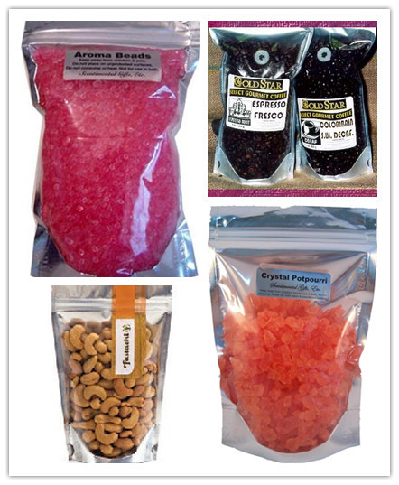 ล้างกระเป๋าหน้าและฟอยล์ด้านหลังด้วย PET / AL / NY / PE