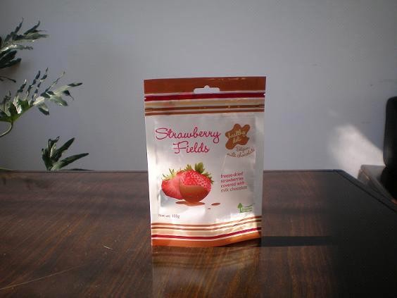 130mic PET / AL / NY / PE ยืนขึ้นถุงเป้าเสื้อกางเกงด้านล่างพิมพ์กับดักราเวียร์