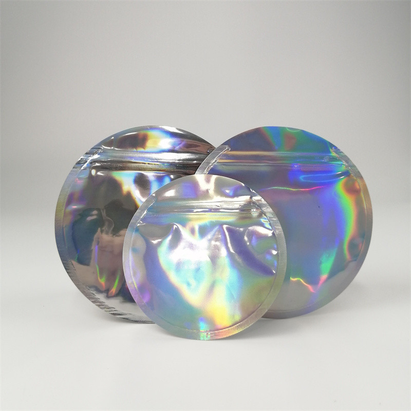 บรรจุภัณฑ์ถุงพลาสติกทรงกลมที่กินได้เองพิมพ์ 3.5g 7g