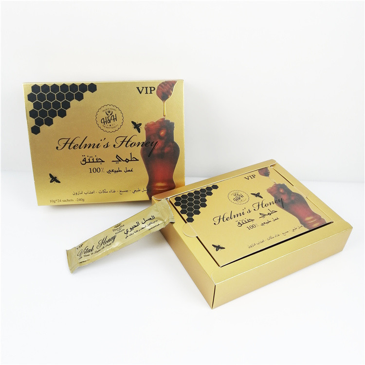 กำหนดเองพิมพ์เปล่า 20g ถุงบรรจุภัณฑ์พลาสติกน้ำผึ้งอาหารเกรดกินได้ Pouch