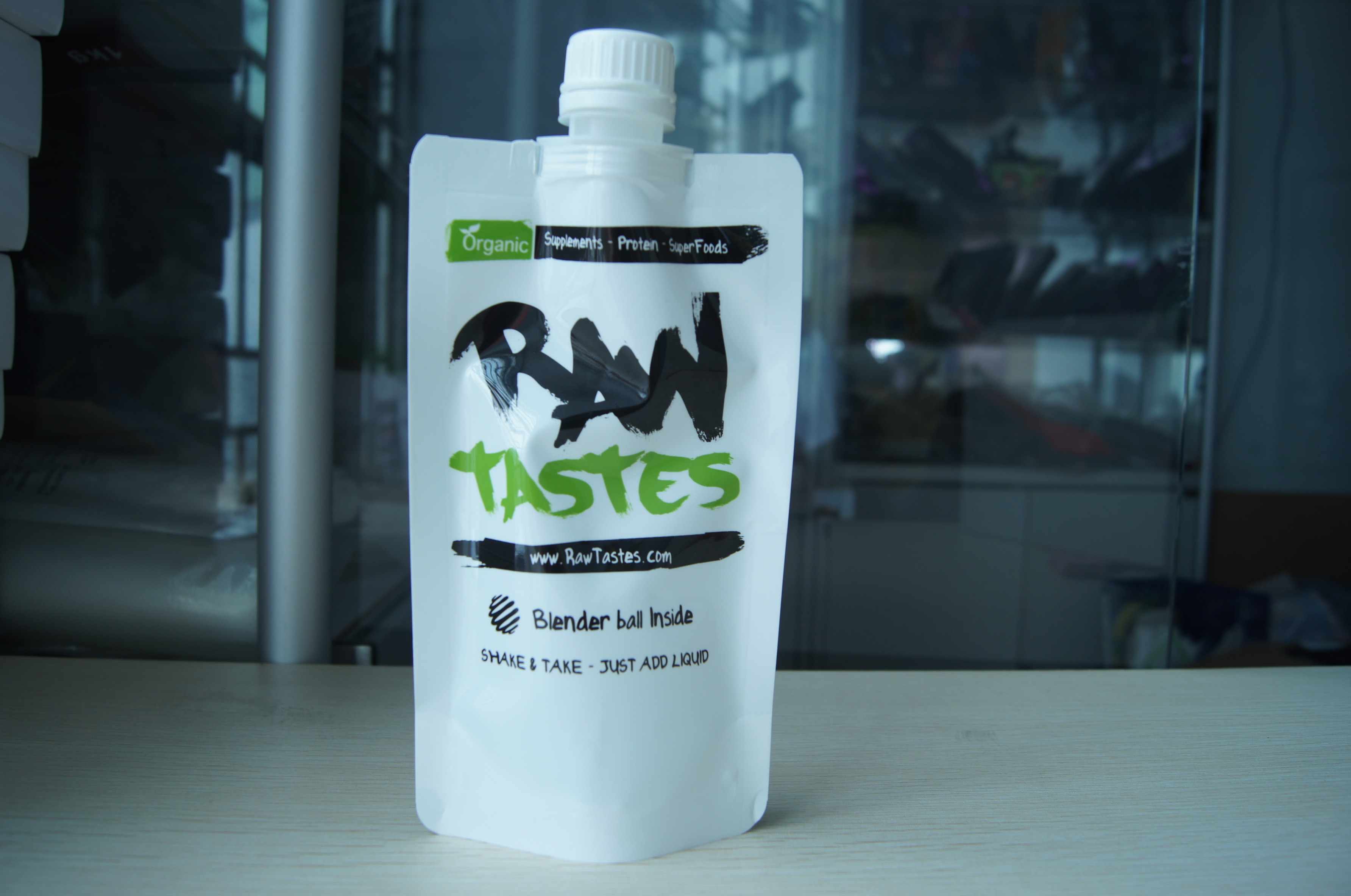 PET / NY / PE Spout Pouch เหลวบรรจุภัณฑ์ Doypack รีไซเคิลได้