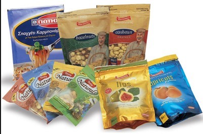 ถุงบรรจุภัณฑ์แบบยืนขึ้นบรรจุภัณฑ์แบบมันเงาเคลือบด้วยซิป / หน้าต่าง