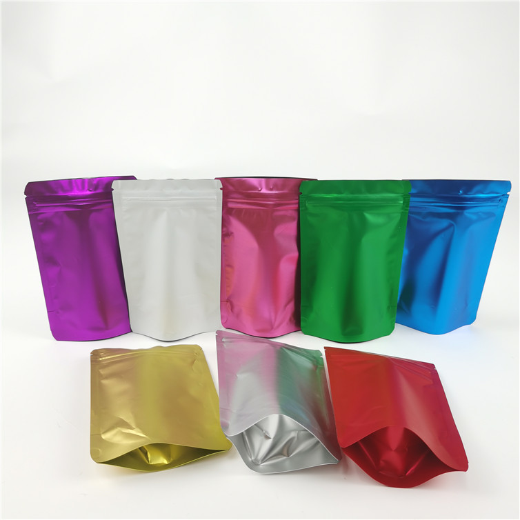 ถุง Ziplock แบบผนึกได้พิสูจน์กลิ่นถุง Mylar พิมพ์แบบกำหนดเอง