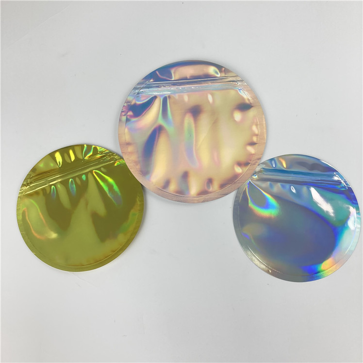 รูปร่างที่กำหนดเองยืนขึ้นซิปคุกกี้อลูมิเนียมฟอยล์ถุง Mylar 3.5g 7g 14g 28g